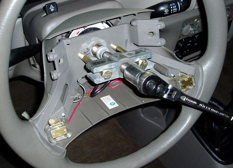 1995 Ford escort steering wheel removal #9